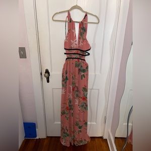 Express pink Floral Maxi medium